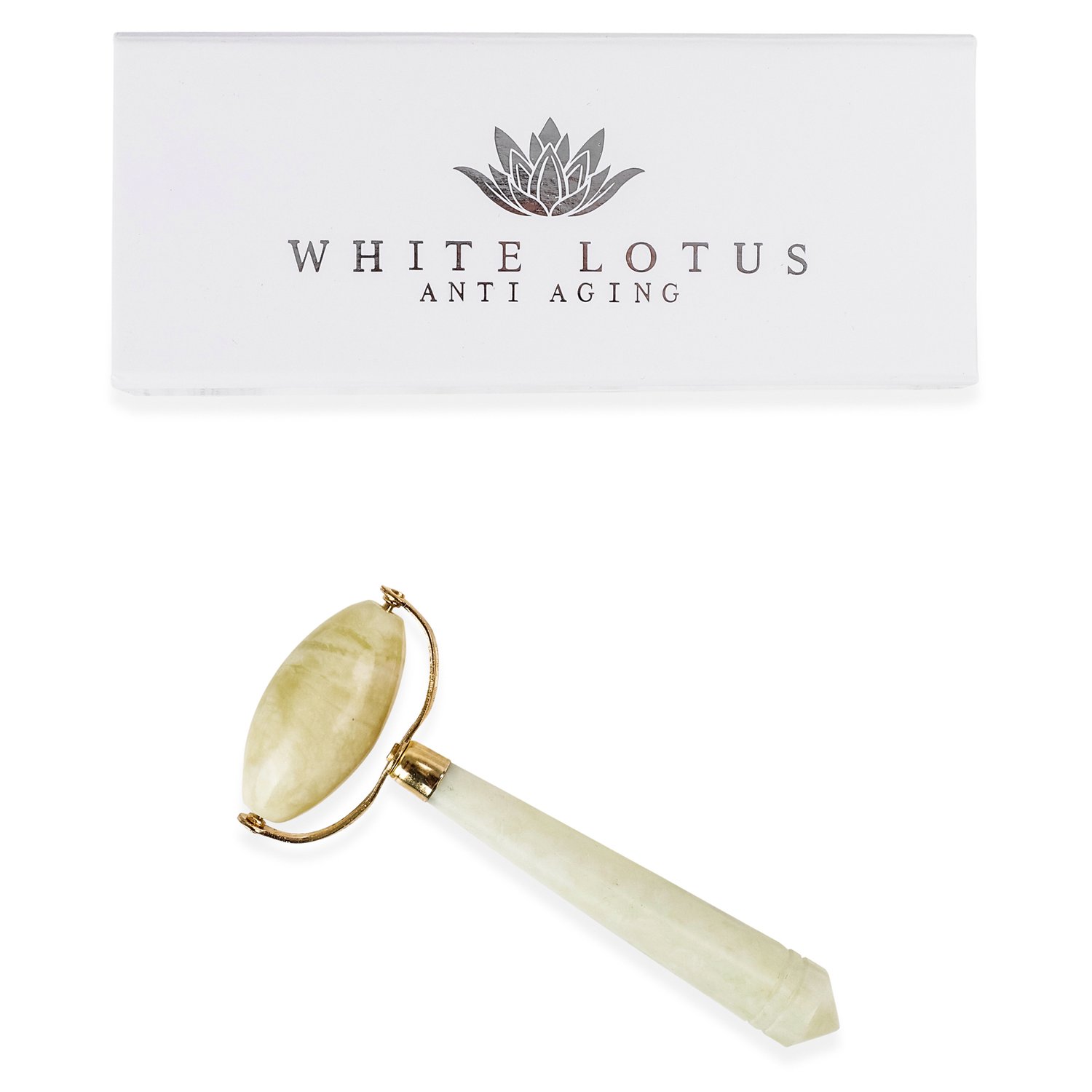 White Lotus Jade Roller