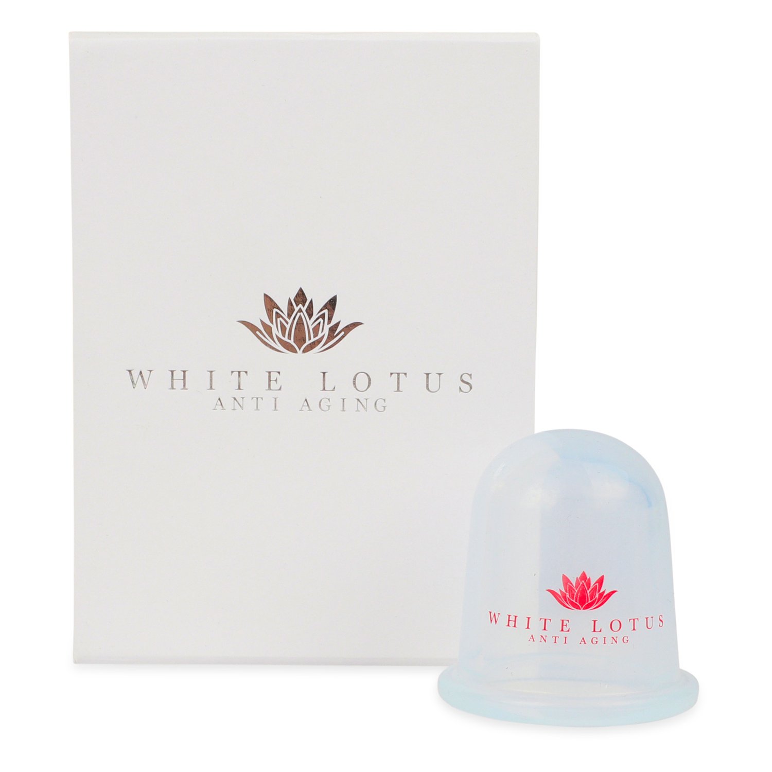 White Lotus Kinesisk Kopping Kopp