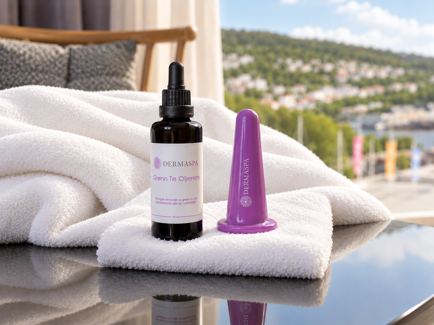 Anti-Aging kopp og Ansiktsolje