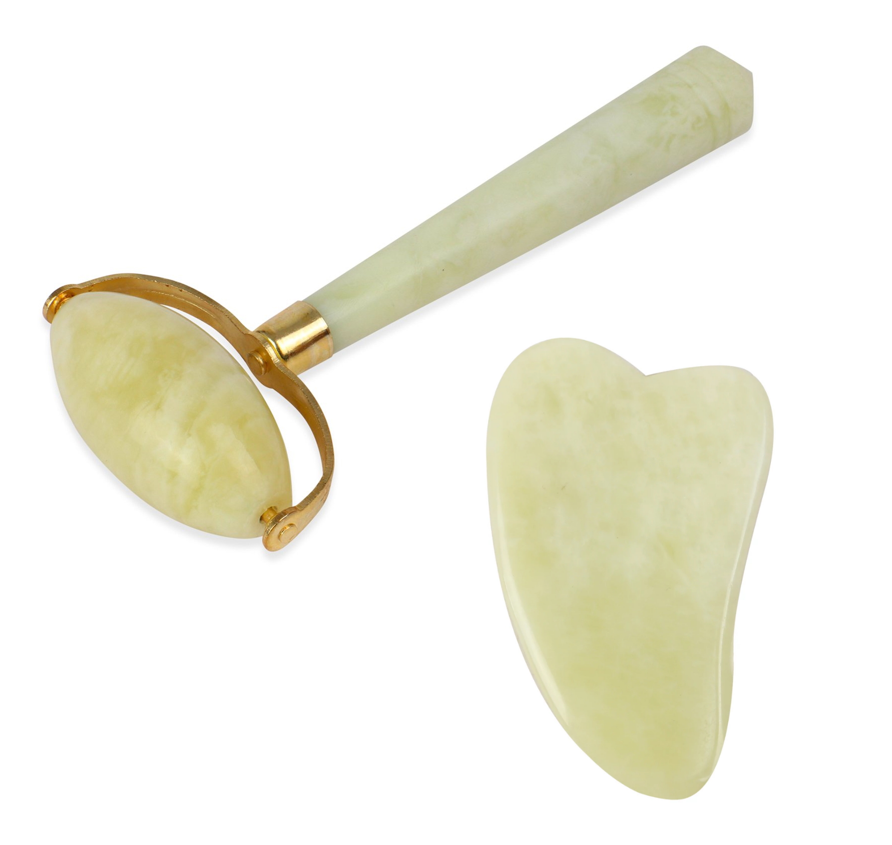 Jade Roller og Gua Sha Kit