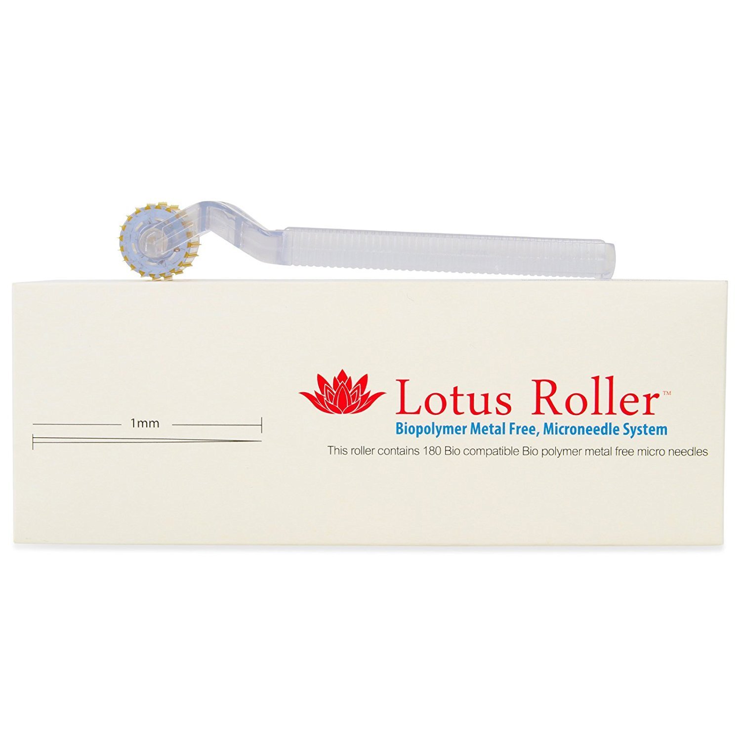 White Lotus Allergivennlig Dermaroller 1 mm 